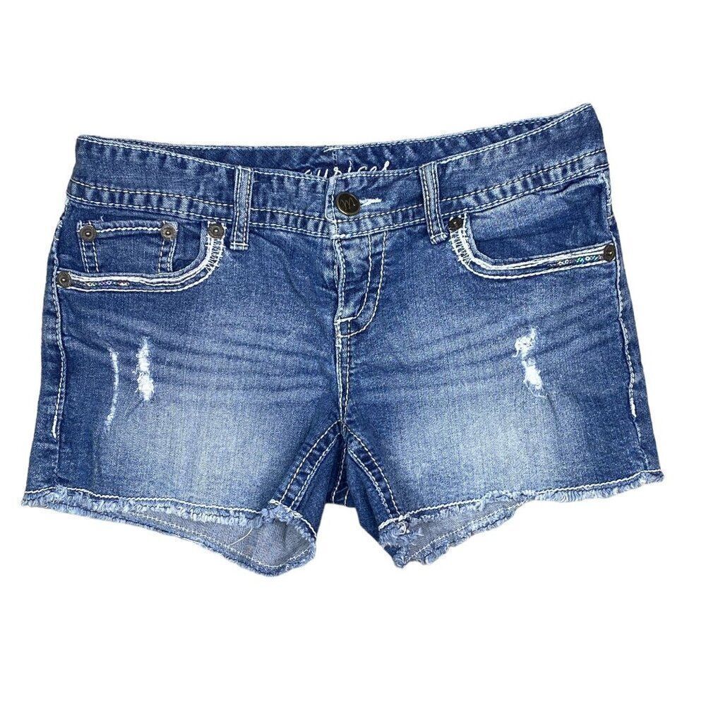 Maurices Womens Jean Shorts Size 3/4